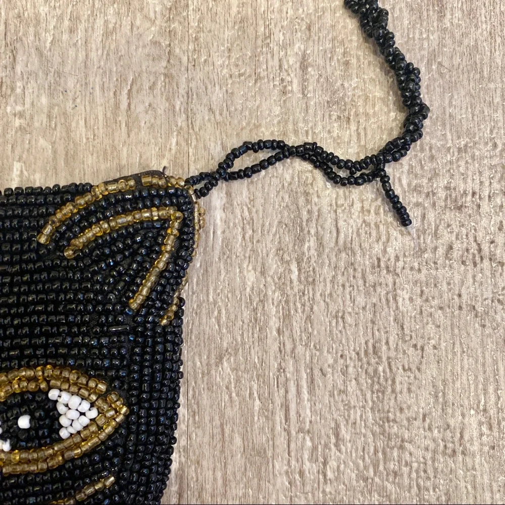 Vintage 90’s Black Cat Mini Purse - Picture 11 of 11